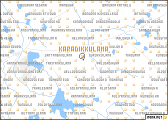 map of Karadikkulama