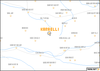 map of Karaelli