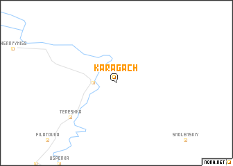 map of Karagach