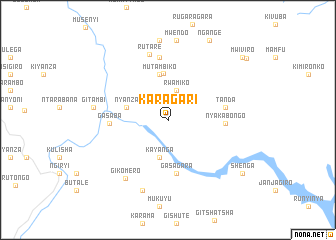 map of Karagari