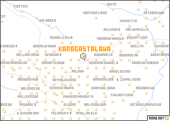 map of Karagastalawa