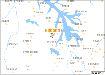 map of Karago