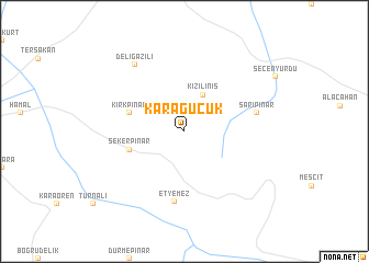 map of Karagücük