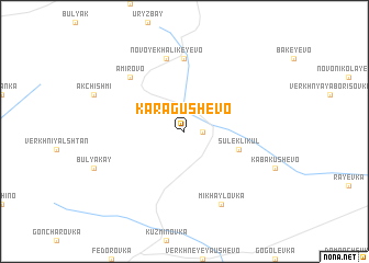 map of Karagushevo