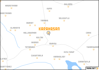 map of Karahasan