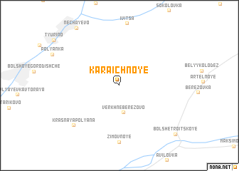 map of Karaichnoye