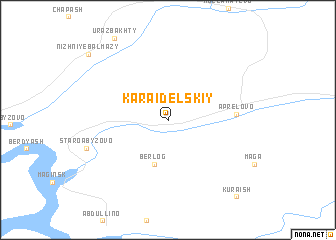 map of Karaidel\