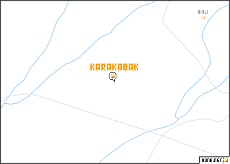 map of Karakabak