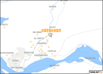 map of Karakhon