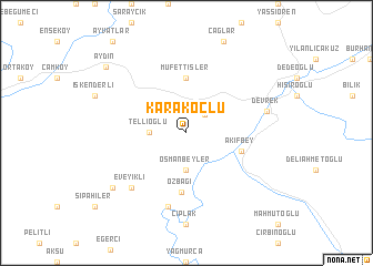 map of Karakoçlu
