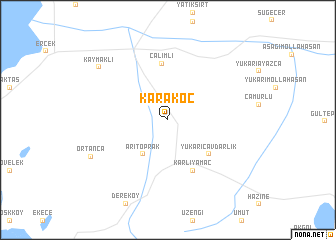 map of Karakoç