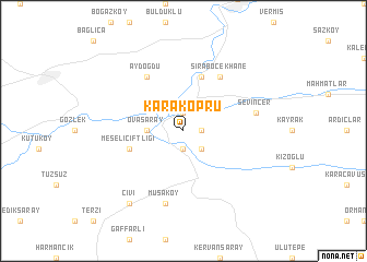map of Karaköprü