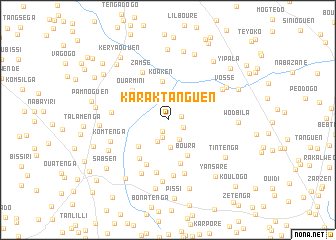 map of Karaktanguen