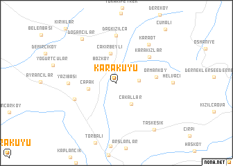 map of Karakuyu