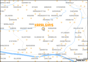 map of Karalgiris