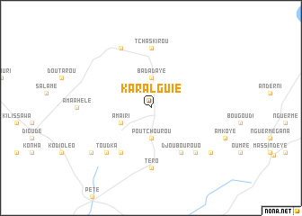 map of Karalguié