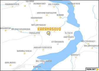map of Karamasovo