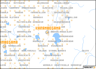 map of Karambegama