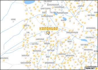 map of Karamdar