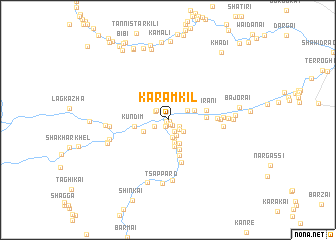 map of Karam Kil