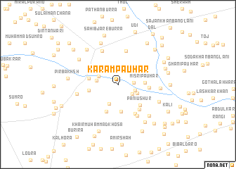 map of Karam Pauhar