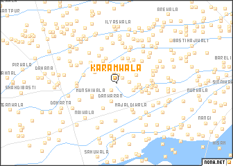 map of Karamwāla