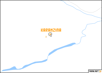 map of Karamzina