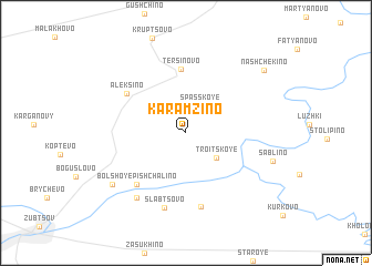 map of Karamzino