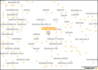 map of Karandi