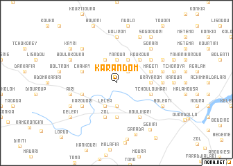 map of Karandom
