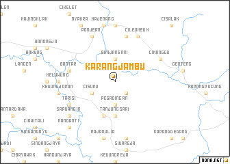 map of Karangjambu