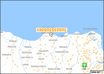 map of Karangserang