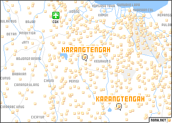 map of Karang Tengah