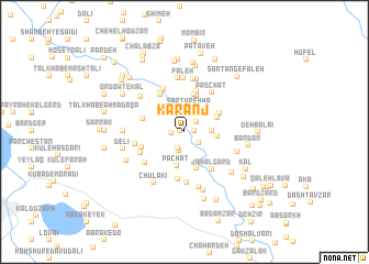 map of Kāranj