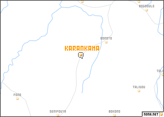 map of Karankama