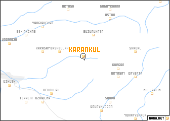 map of Karankulʼ