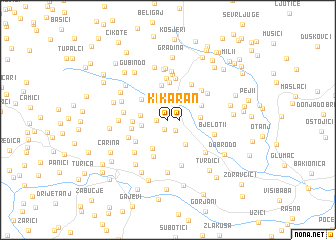 map of Karan