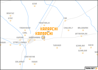 map of Karapchi