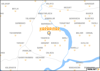 map of Karapınar