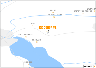 map of Karapsel\