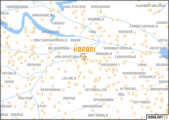 map of Karāri