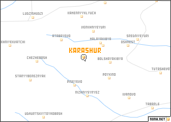 map of Karashur