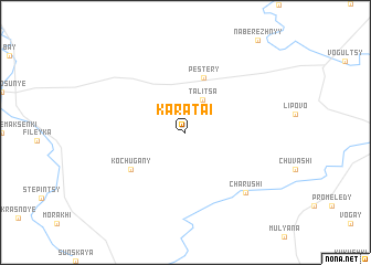 map of Karatai