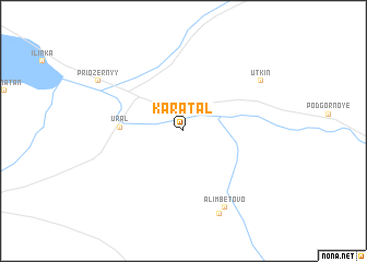 map of Karatal