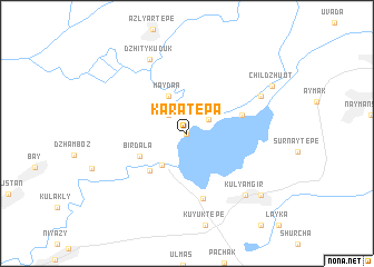 map of Karatepa