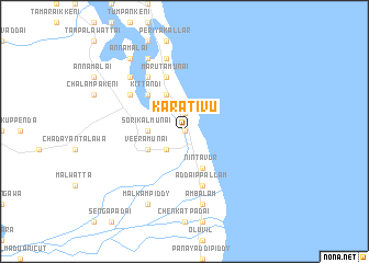 map of Karativu