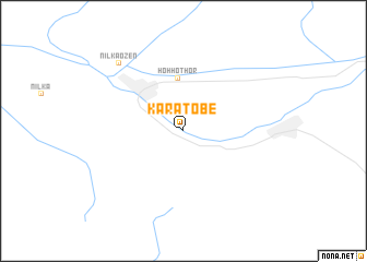 map of Karatobe