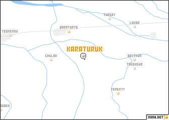 map of Kara-Turuk