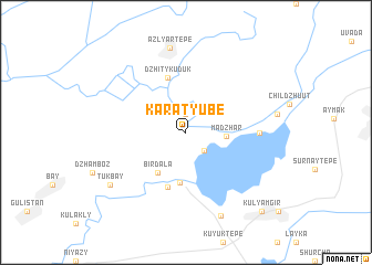 map of Kara-Tyube