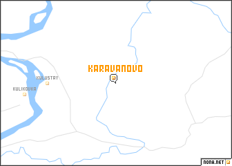 map of Karavanovo